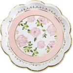 Kate Aspen Vintage Floral Party 9 In. Premium Decorative Paper Plates New. Price: $12.23.