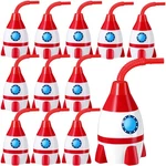 Tanlade Rocket Space Cups With Straws - 12 Sets For Kids Parties New. Price: $53.99.