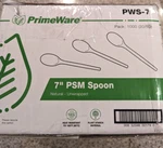 Primeware PWS-7 7" Plant Starch Spoon (case Of 1,000), Inch Beige New. Price: $92.50.