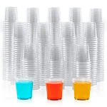 1000 Pack Oz Plastic Shot Glasses, Ounce Clear Disposable Party Cups For ... New. Price: $44.74.
