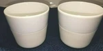 New Pair Eva Solo Tumbler Lungo White Ivory Coffee Espresso Tea Cup Mug. Price: $32.99.