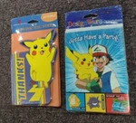 Pokemon Gotta Have Party! Invitations & Pikachu Thank You Notes Cards New Vtg. Price: $9.45.