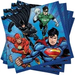 Unique Justice League Paper Beverage Napkins 16 Ct Multicolor One Size New. Price: $11.69.