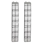 Over The Door Shoe Organizer, 14 Large Mesh Pockets Hanging Ra... Fast Ship Unspecified. Price: $20.99.