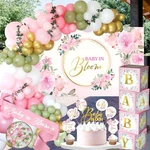 338 Pc Baby In Bloom Shower Decorations For Girl - Balloon Arch Garland ... New. Price: $79.88.