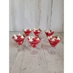 Unique Dessert Martini Napkin Holder Fruit Jello Xmas Home Decor Set Kitchen Pre-owned. Price: $49.75.