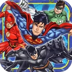 Justice League Lunch Plates By Amscan Birthday Party Supplies 8 Per Package New. Price: $14.99.
