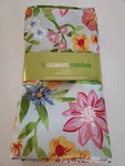 Celebrate Together Spring Summer Napkins "peapod" Floral Cloth Set Of 4 New. Price: $10.99.