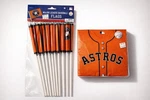 Houston Astros Party Supplies Napkins/ Mini Flags Baseball Mlb Tableware Choose New. Price: $10.25.