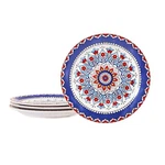 Bico Boho Totem Salad Plates Set Of 4, 8.75 Inch Ceramic Dessert For S... New. Price: $58.52.