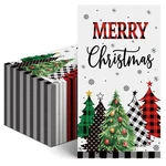 100 Pcs Christmas Paper Napkins Disposable Guest Towels For B... New. Price: $28.39.