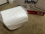 Hefty Jumbo Translucent Wrapped Plastic Straws, 7.75" (750 Count) New. Price: $16.78.