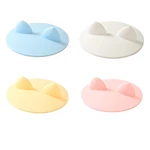 4PACK Cute Cat Ear Cup Lid Cover, Silicone Creative Anti-dust Rubber Airtight... New. Price: $13.99.