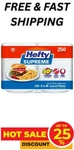 Hefty Supreme Foam Disposable Lunch PLATES,8 7/8", 250 Count Free Shipping New. Price: $22.99.