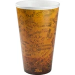 Dart 20U16ESC Foam Hot/cold Cups, 20OZ, Brown/black, PK500 New. Price: $164.56.