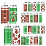 Fingertip Wd 24 Pcs Football Plastic Cups With Lids And Straws, Reusable 13 New. Price: $55.73.