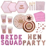 Neviti Hen Do Night Decorations & Partyware - Plates, Cups, Balloons, Etc. New. Price: $5.36.