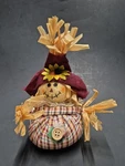 Greenbrier Mini Plaid Scarecrow Table Decor Fall/autumn Used. Price: $9.00.