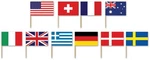 International Flag Picks Of Size 2 " For Halloween - Beistle New. Price: $16.20.
