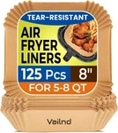 Air Fryer Disposable Paper Liners Non-stick Parchment Square Round New. Price: $16.99.