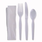 Boardwalk Fktnhwpswh Fork/knife/napkin/teaspoon Cutlery Kit (250/CT) New. Price: $41.99.