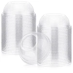 50 Packs 98 Mm Dome Lids Wide Hole Plastic Cold Cup Disposable Clear Dom... New. Price: $25.71.