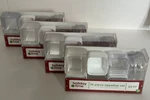 Lot Of 4 New Plastic Mini Appetizer & Dessert Tasting Set- 96 Pieces Each. Price: $45.99.