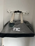 Nwt Cutter And Buck Weekender Duffle Messenger Tote Travel Gym Bag Grey New. Price: $24.99.