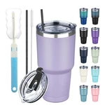 Gudemao 30 Oz Tumbler With Lids And Straws, Stainless Steel Insulated Coffee ... New. Price: $24.02.