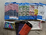 Set Of 16 Tablecloths Covers 54X84, 51X72, 54X108 Disposable New. Price: $16.50.