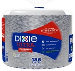 Dixie Ultra 10-1/16" Paper Plates, 186-COUNT Kitchen Party Supplies Disposable New. Price: $34.55.