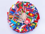 Stidsds 200 Countries Toothpick Flags Mini Small Country National Cupcake Topper New. Price: $20.47.