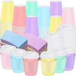 24 Pcs Easter Pastel Coffee Cups With Lids And Sleeves , Disposable Cu... New. Price: $23.79.
