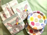 American Greetings **easter Lot** Paper Plates / Napkins Bunny New & Sealed. Price: $15.19.