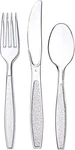 360 Combo Box Clear Heavyweight Disposable Plastic Silverware - New. Price: $38.36.