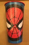 Hallmark Vintage-styled Retro Spiderman Party Stadium 32 Oz Cup New. Price: $9.99.