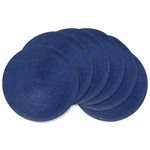 Ahhfsmei Round Placemats Set Of Heat 15 Inches 6, Navy Blue New. Price: $23.23.
