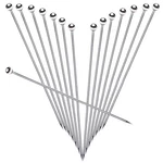 Sogewo 6" Stainless Steel Cocktail Picks, Reusable Metal 6IN-15PCS, Silver New. Price: $16.10.