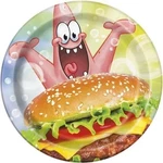 Spongebob Patrick Birthday Party Burger Design Desert & Cake Plates, 7IN - 8CT New. Price: $10.95.