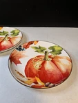 Set Of 2PUMPKIN Salad Plate Better Homes & Gardens Botanical Harvest Orange 8.5 New. Price: $29.99.