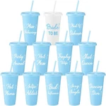 Best Yungyan 12 Pcs Bachelorette Cups For Party 24 Oz Bridesmaid With Lids And New. Price: $32.75.