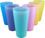 32 Oz Large Plastic Cups, Unbreakable 12 Count (pack Of 1), Assorted Color New. Price: $28.88.