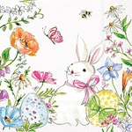 Boston International - Easter Bunny Cocktail Napkins C063100 New. Price: $11.00.