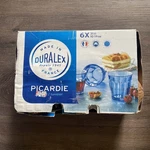 Duralex Picardie 10 7/8 Oz. Stackable Marine Blue Glass Tumbler 6/PACK New. Price: $17.99.