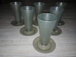 Thegudstuff: Vtg Tupperware 754-7 Grey Dessert Parfait Cup Set Of 6 *no Lids* Used. Price: $13.00.