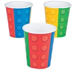 8CT X 5 (40) Building Blocks Party Supplies 9OZ Hot Cold Cups Tableware New. Price: $9.25.