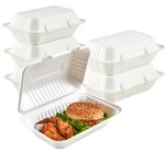Ecolipak Clamshell Take Out Food Containers, 9 * 6 Inch 75-PACK Disposable To Go New. Price: $35.13.