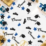 Colorful Blue Black Graduation Confetti Table Party Decor Congrats 2025 New. Price: $15.09.