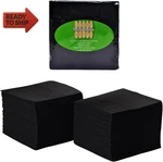 Perfect Stix Paper Cocktail Beverage Napkins, 2-PLY, Black (pack Of 100) New. Price: $15.97.