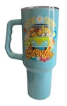 Silver Buffalo Scooby Doo Mystery Machine 40 Oz Stainless Steel Tumbler Used. Price: $16.49.